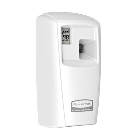 Rubbermaid Commercial TC Microburst Odor Control System 3000 LCD, 3.25" x 4.33" x 6.6", Wht 1793532